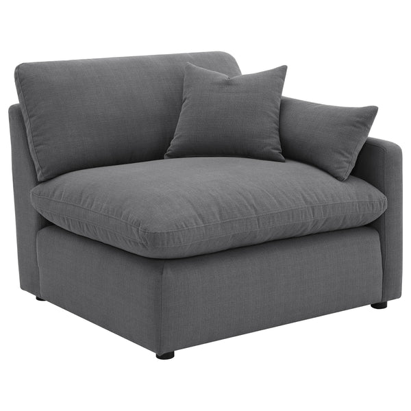 Hobson Charcoal Upholstered RAF Chair
