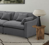 Hobson Upholstered RAF Chair Charcoal from Coaster - Luna Furniture