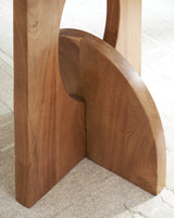 Hollbourne Brown Accent Table from Ashley - Luna Furniture