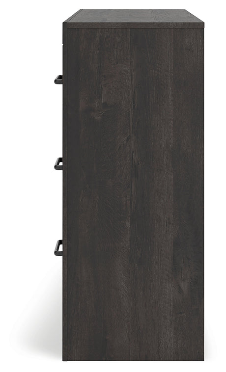 Hollivern Dark Gray Dresser from Ashley - Luna Furniture