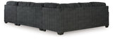 Hollyview Shadow 3-Piece Sectional with Chaise from Ashley - Luna Furniture
