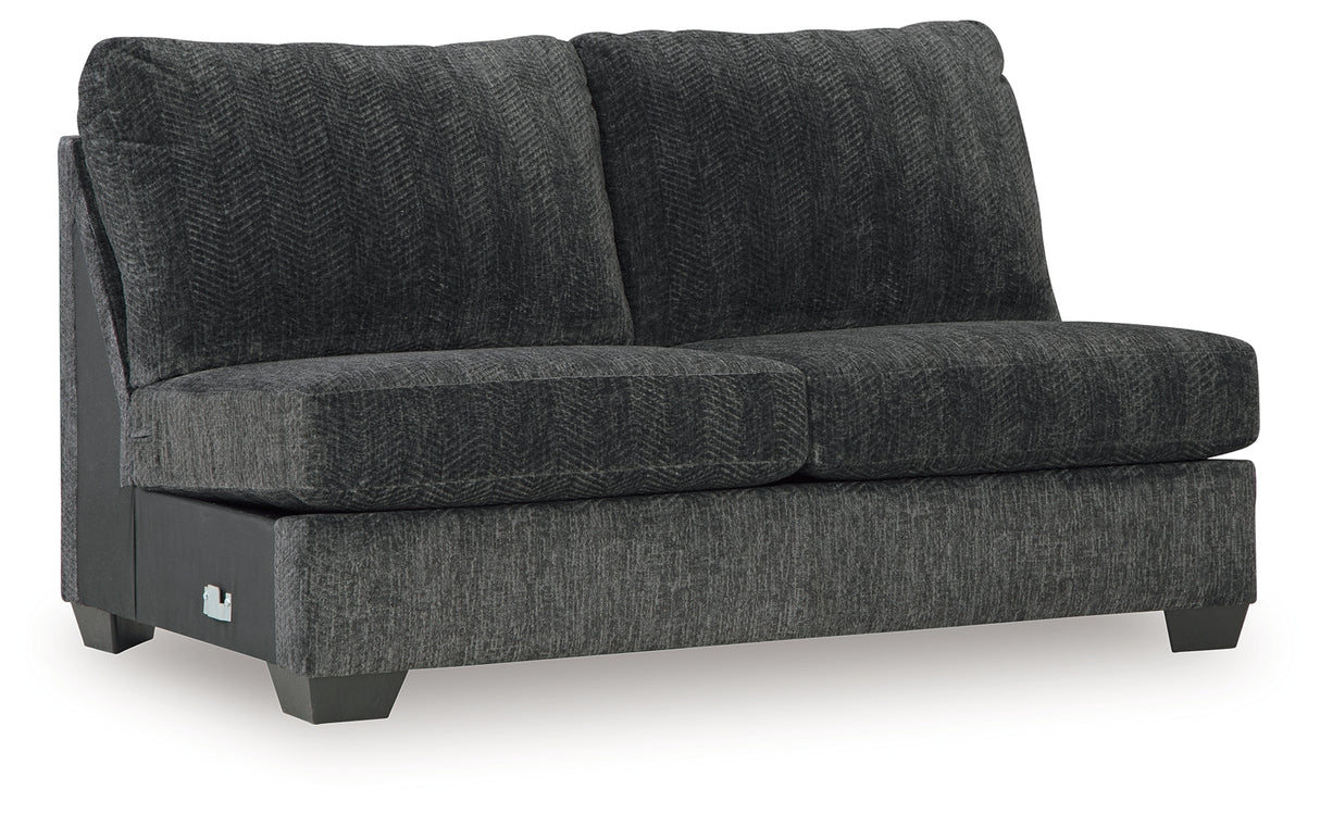 Hollyview Shadow Armless Loveseat from Ashley - Luna Furniture