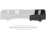Hollyview Shadow Right-Arm Facing Corner Chaise from Ashley - Luna Furniture
