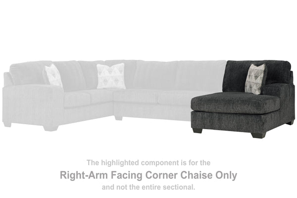 Hollyview Shadow Right-Arm Facing Corner Chaise