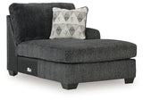 Hollyview Shadow Right-Arm Facing Corner Chaise from Ashley - Luna Furniture