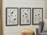 Honslow Brown/Black/White Wall Art (Set of 3) from Ashley Furniture - Luna Furniture