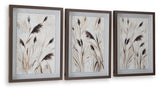 Honslow Brown/Black/White Wall Art (Set of 3) from Ashley Furniture - Luna Furniture