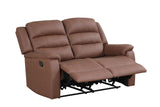 Hope Brown 3-Piece Reclining Set from Happy Homes - Luna Furniture