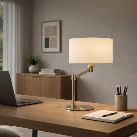 Horizon Brushed Nickel Table Lamp with On/Off Switch Curved Metal Base Linen Shade-WLL03700201-Ashcroft-horizon-brushed-nickel-table-lamp-4.png-Luna Furniture
