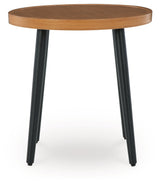 Horizon Hall Two-tone Brown Outdoor End Table from Ashley - Luna Furniture