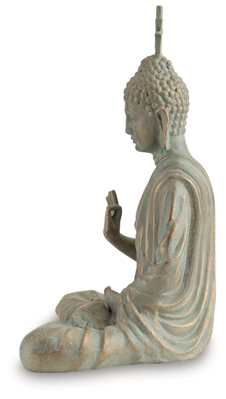 Hosgrove Verigris Patina Sculpture from Ashley - Luna Furniture