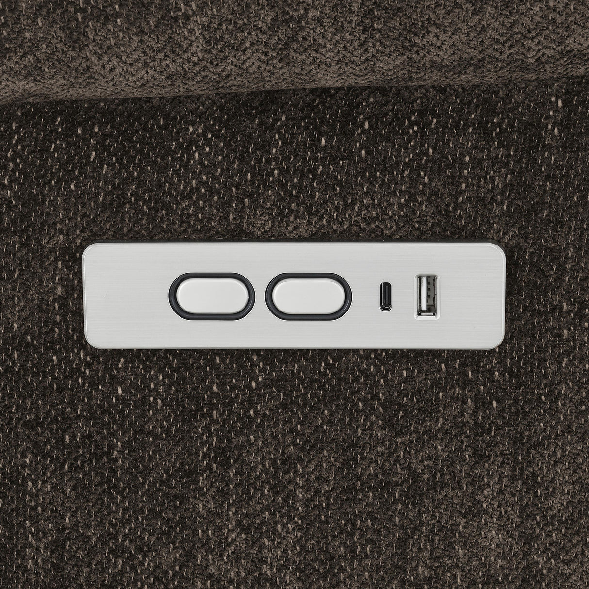 Houston Dark Brown Upholstered Power Lift Recliner Chair from Coaster - Luna Furniture