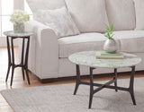 Hoxley Green Onyx 30″ Round Coffee Table from Steve Silver - Luna Furniture