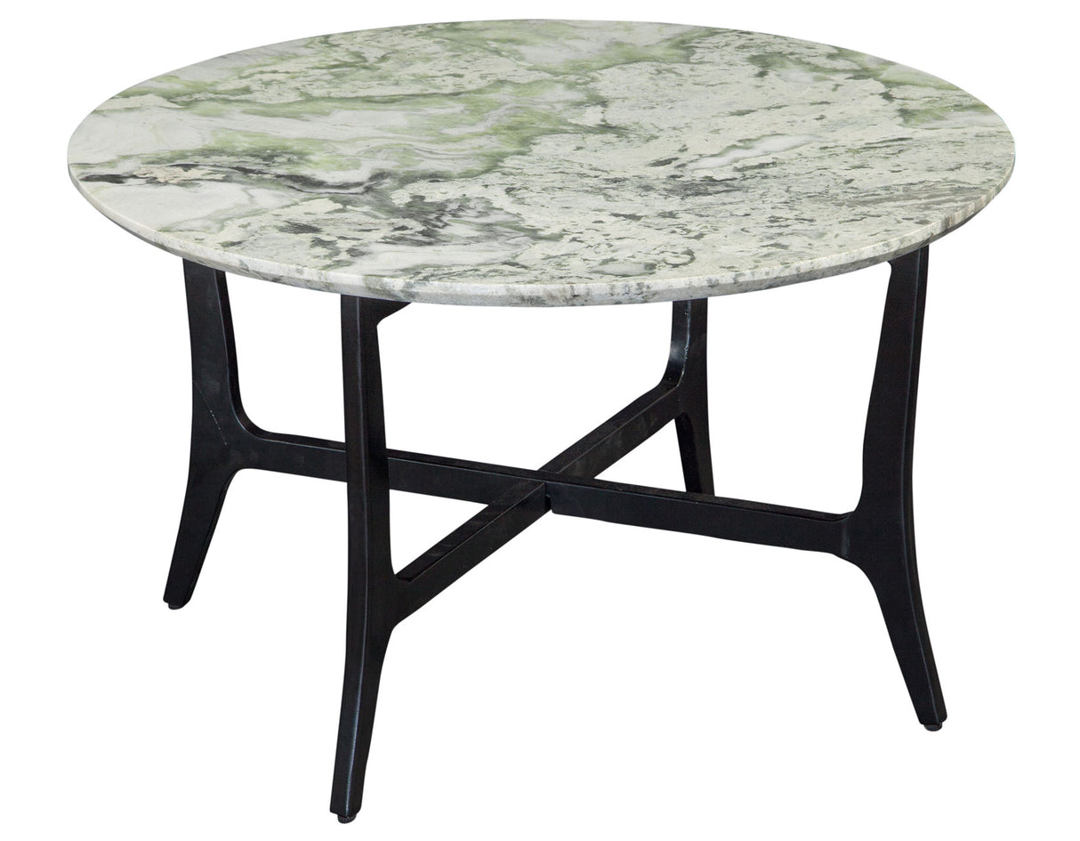 Hoxley Green Onyx 30″ Round Coffee Table from Steve Silver - Luna Furniture