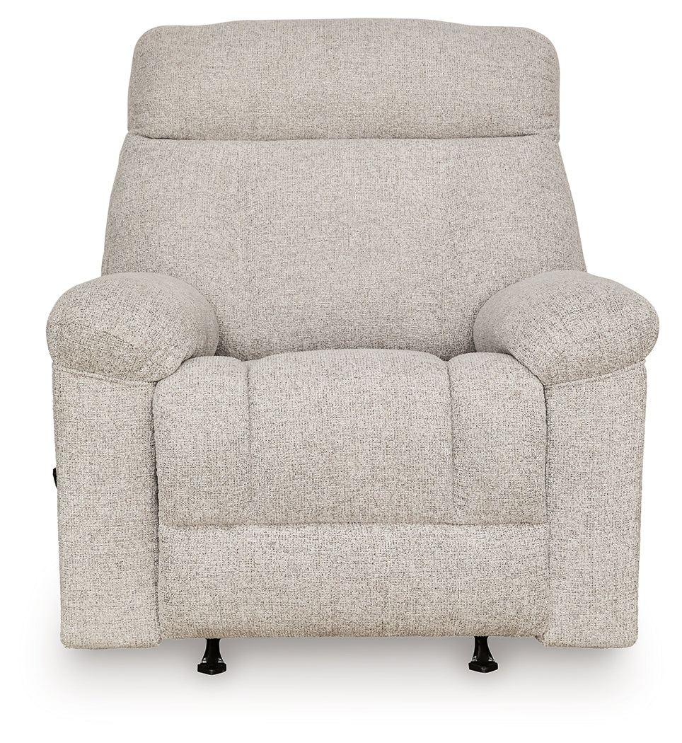 Hoyne Park Cobble Stone Recliner from Ashley - Luna Furniture