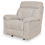 Hoyne Park Cobble Stone Recliner from Ashley - Luna Furniture
