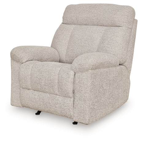 Hoyne Park Cobble Stone Recliner from Ashley - Luna Furniture