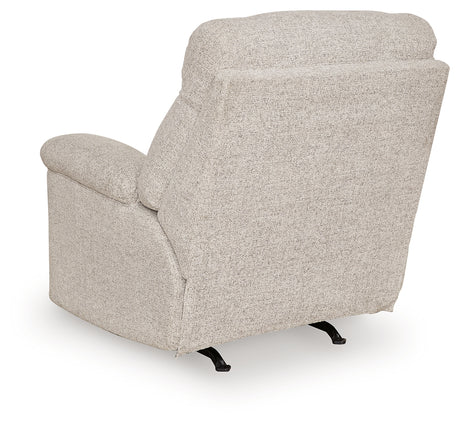Hoyne Park Cobble Stone Recliner from Ashley - Luna Furniture