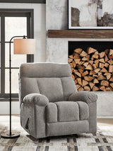 Hoyne Park Smoke Recliner from Ashley Furniture - Luna Furniture