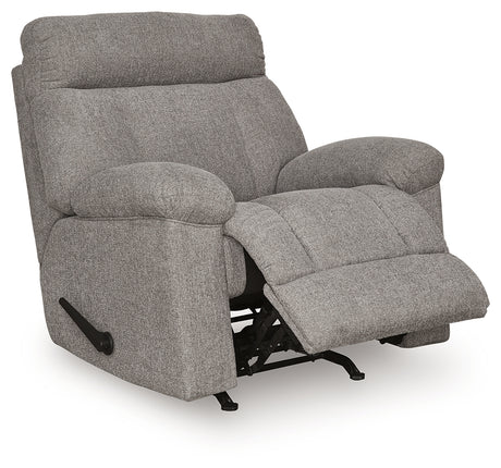 Hoyne Park Smoke Recliner from Ashley Furniture - Luna Furniture