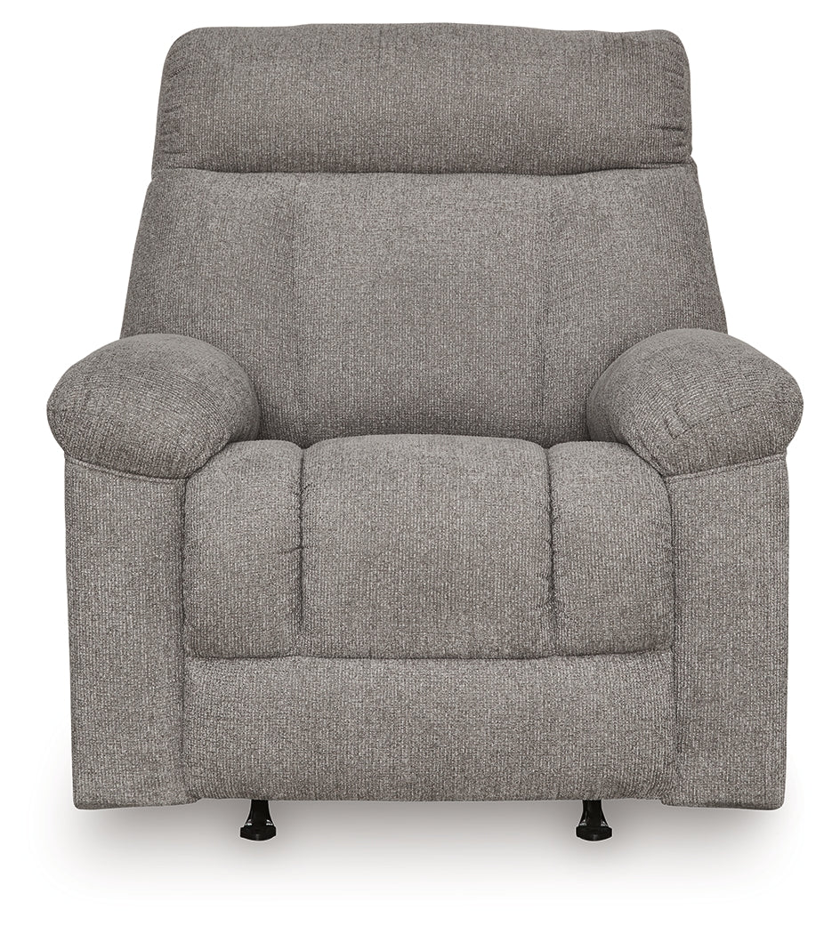 Hoyne Park Smoke Recliner from Ashley Furniture - Luna Furniture
