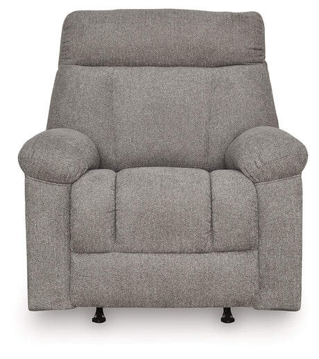 Hoyne Park Smoke Recliner from Ashley Furniture - Luna Furniture