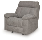Hoyne Park Smoke Recliner from Ashley Furniture - Luna Furniture