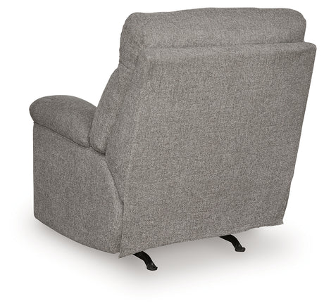 Hoyne Park Smoke Recliner from Ashley Furniture - Luna Furniture