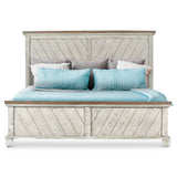Bear Creek White King Bed from Steve Silver - Luna Furniture