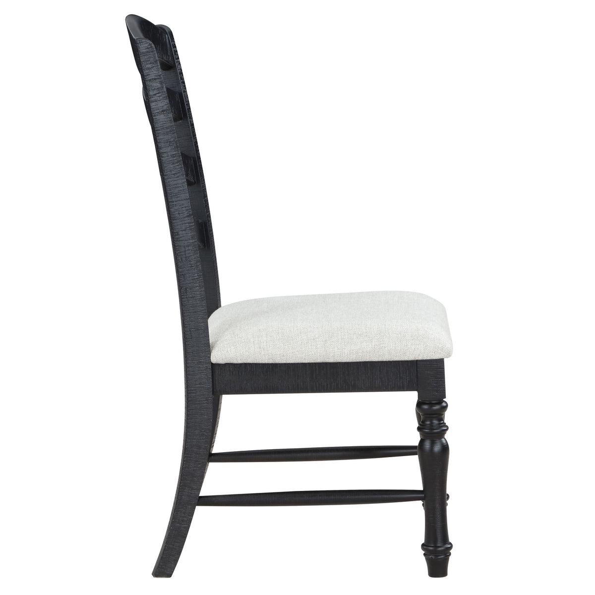 Odessa Black/White Side Chair, Set of 2 from Steve Silver - Luna Furniture
