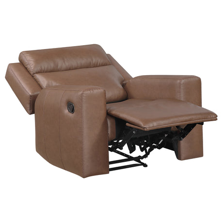 Barron Brown Manual Recliner from Steve Silver - Luna Furniture
