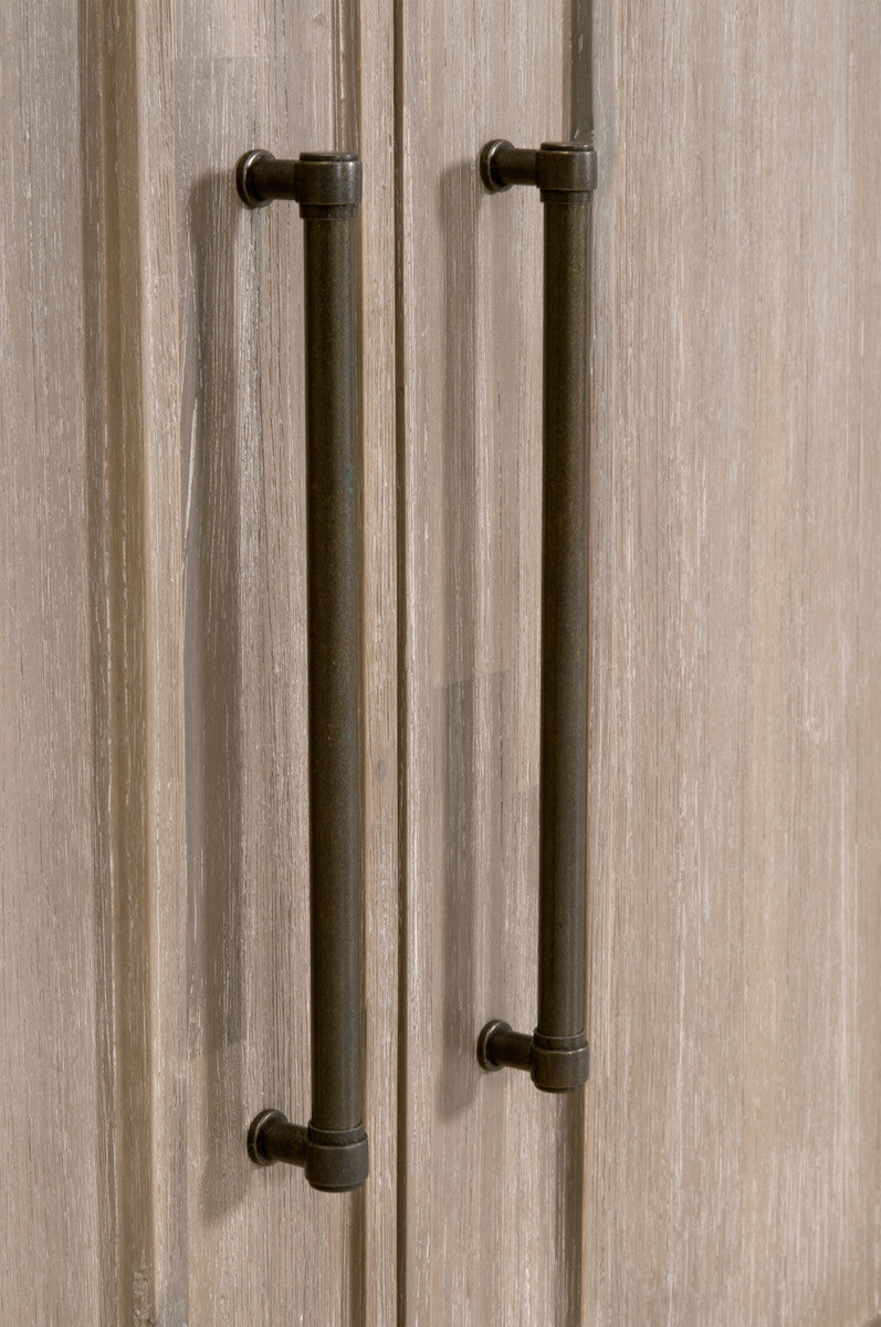 Hunter Media Sideboard in Natural Gray Acacia from Essentials For Living - Luna Furniture