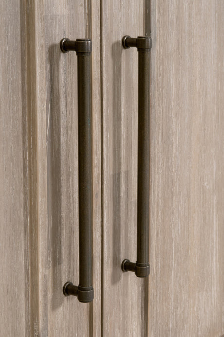 Hunter Media Sideboard in Natural Gray Acacia from Essentials For Living - Luna Furniture