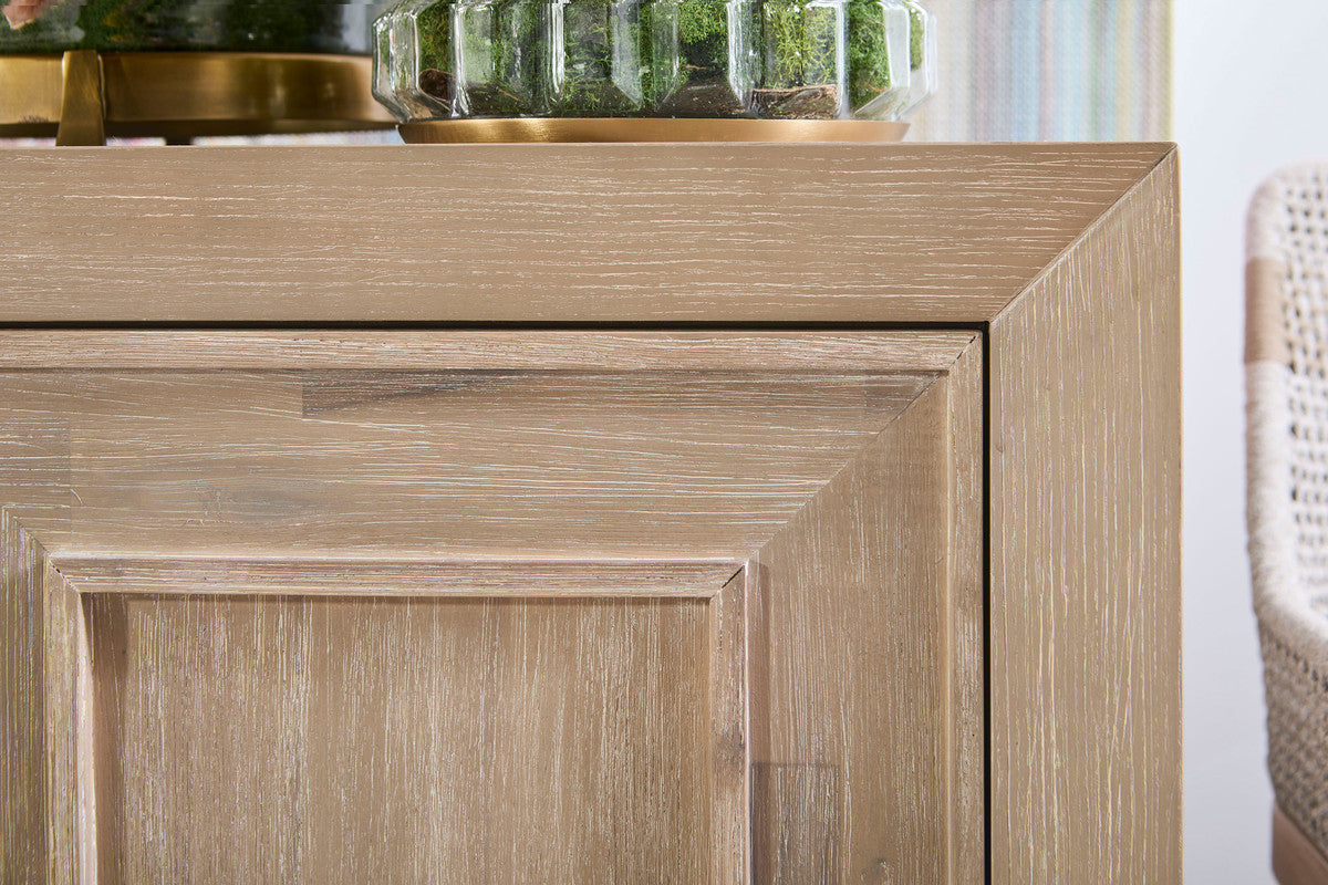 Hunter Media Sideboard in Natural Gray Acacia from Essentials For Living - Luna Furniture