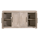 Hunter Media Sideboard in Natural Gray Acacia from Essentials For Living - Luna Furniture