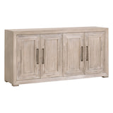 Hunter Media Sideboard in Natural Gray Acacia from Essentials For Living - Luna Furniture