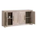 Hunter Media Sideboard in Natural Gray Acacia from Essentials For Living - Luna Furniture