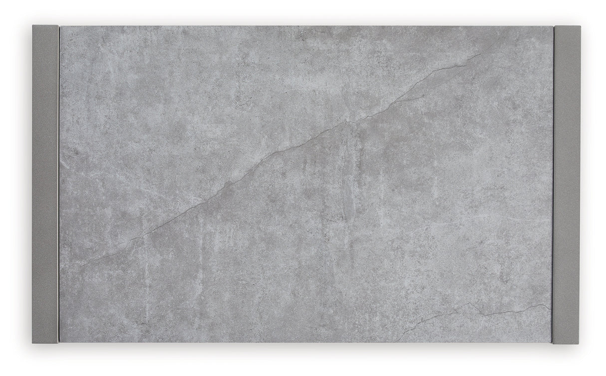 Hurley Park Gray Outdoor Coffee Table from Ashley - Luna Furniture