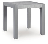 Hurley Park Gray Outdoor End Table from Ashley - Luna Furniture