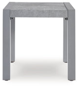 Hurley Park Gray Outdoor End Table from Ashley - Luna Furniture