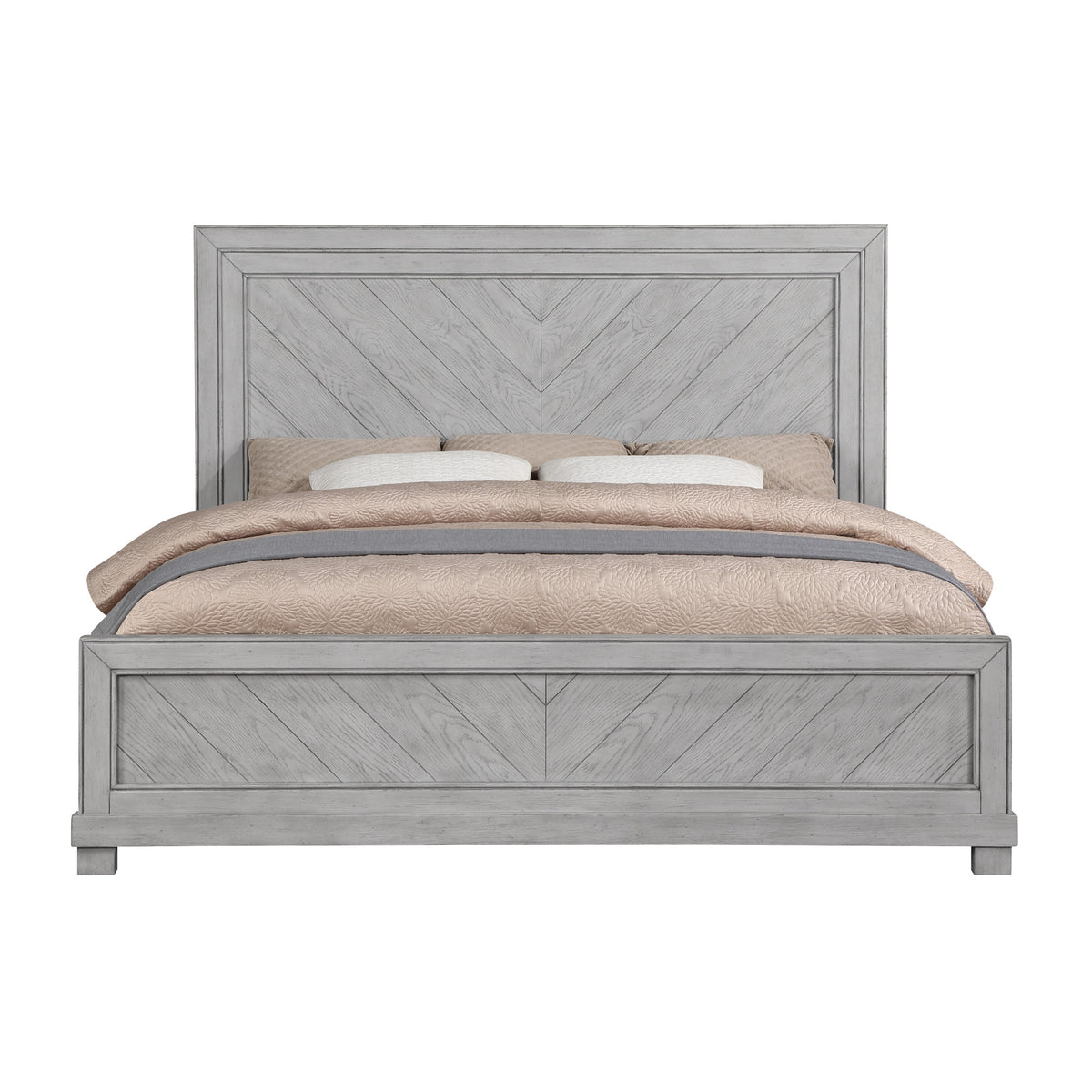 Montana Gray King Bed from Steve Silver - Luna Furniture