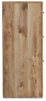 Hyanna Tan Brown Queen Storage Bed, Dresser and 2 Nightstands from Ashley - Luna Furniture