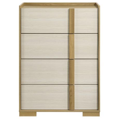 Hyland Natural 4-Drawer Chest from Coaster - Luna Furniture