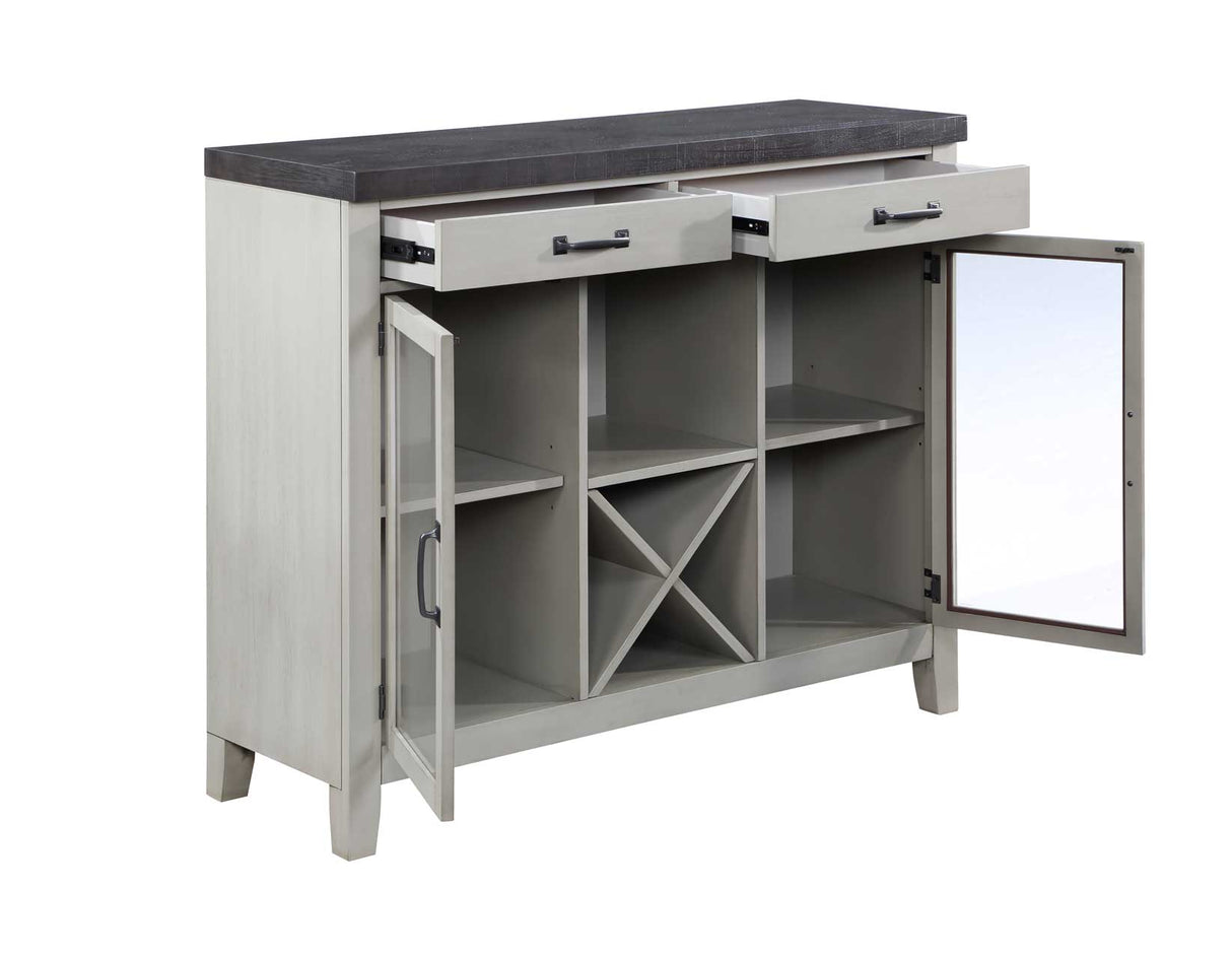 Hyland 5-Piece Counter Dining Set(Counter Table & 4 Counter Chairs) from Steve Silver - Luna Furniture