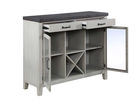 Hyland 5-Piece Counter Dining Set(Counter Table & 4 Counter Chairs) from Steve Silver - Luna Furniture