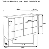 Hyland 5-piece Queen Bedroom Set Natural from Coaster - Luna Furniture