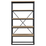 Magnolia Black Bookcase from Steve Silver - Luna Furniture