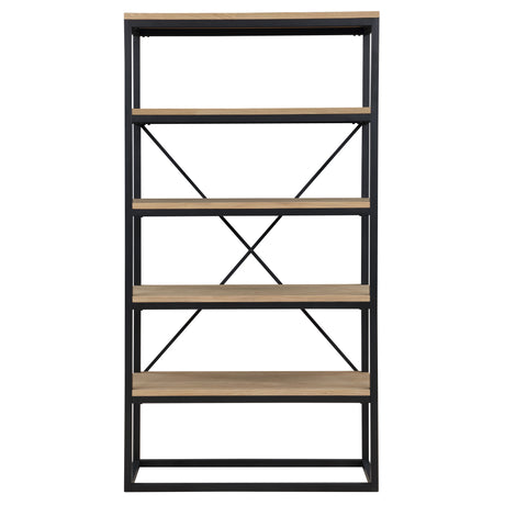 Magnolia Black Bookcase from Steve Silver - Luna Furniture
