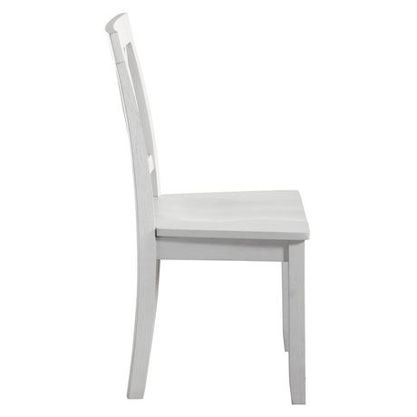 Naples Side Chair, White, Set of 2 from Steve Silver - Luna Furniture