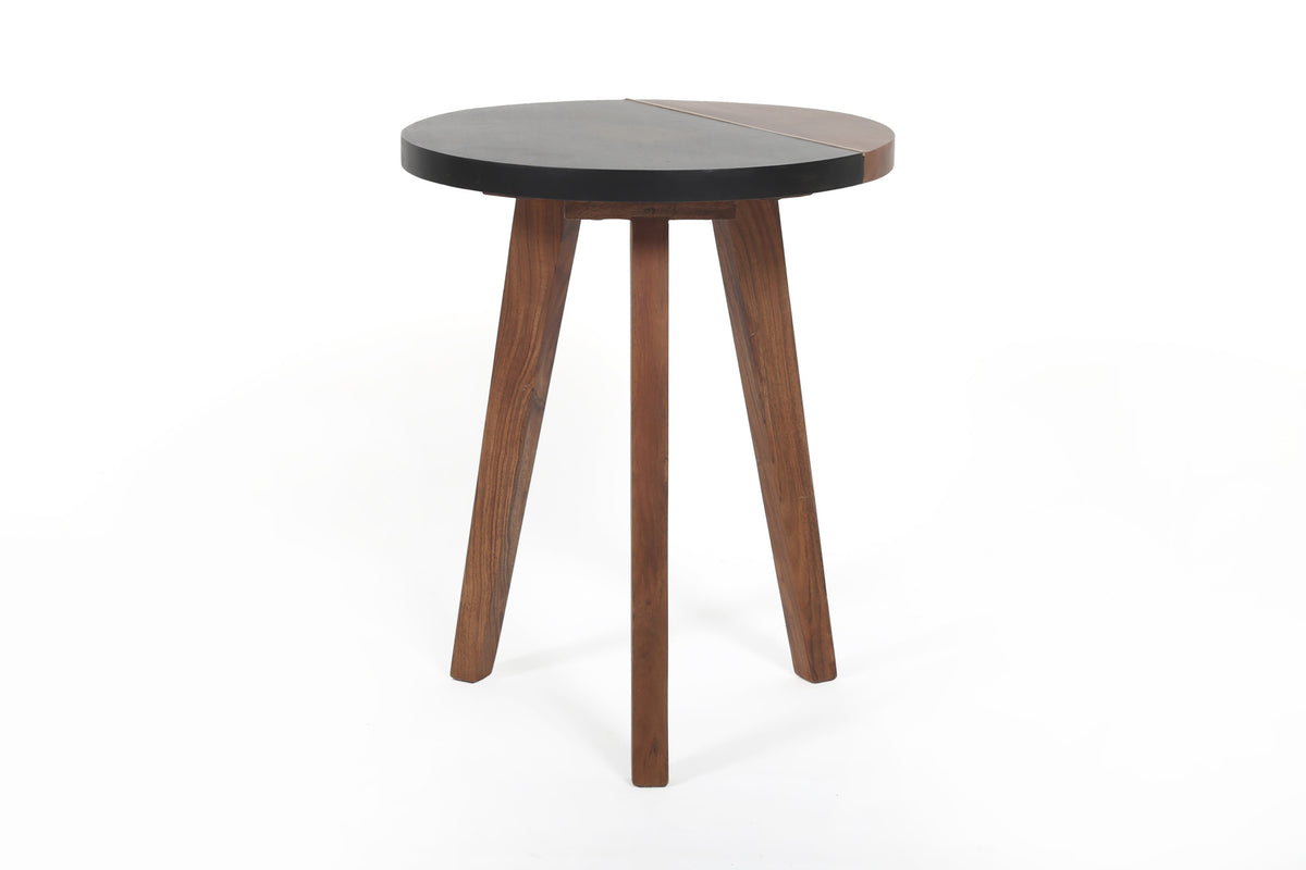 Caspian Round Accent End Table from Steve Silver - Luna Furniture